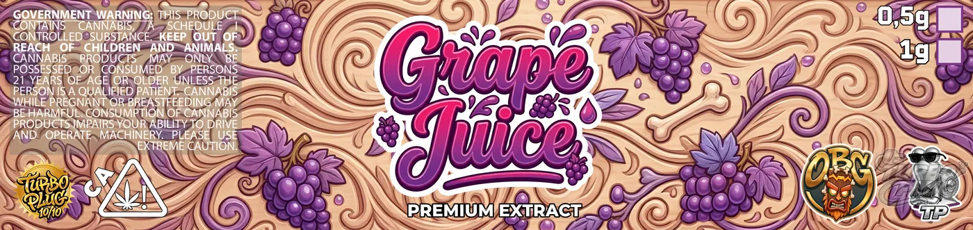 Grape Juice — Premium extract · hyperrealism