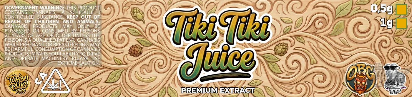 Tiki Tiki Juice — Street art · physical product